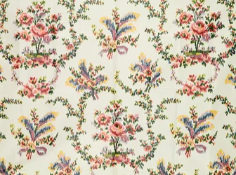 Für Königin Marie Antoinette im Palast von St. Cloud gewebter Stoff, ca. 1797